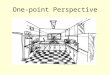 One-point Perspective. Using one-point perspective, parallel lines converge to one point somewhere in the distance. This point is called the vanishing