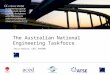 The Australian National Engineering Taskforce Chris Walton, CEO, APESMA