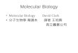 Molecular Biology Molecular Biology David Clark 分子生物學 導讀本 譯者 王祖興 高立圖書公司