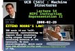 Inst.eecs.berkeley.edu/~cs61c UCB CS61C : Machine Structures Lecture 14 MIPS Instruction Representation II 2008-02-25 IBM wants to use “self-assembling”