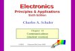 Electronics Principles & Applications Sixth Edition Chapter 12 Communications (student version) ©2003 Glencoe/McGraw-Hill Charles A. Schuler