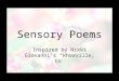 Sensory Poems Inspired by Nikki Giovanni’s “knoxville, tn”