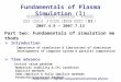 Fundamentals of Plasma Simulation (I) 核融合基礎学（プラズマ・核融合基礎学） / 京都大学 李継全（准教授） / 岸本泰明（教授） / 今寺賢志（