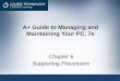 A+ Guide to Managing and Maintaining Your PC, 7e Chapter 6 Supporting Processors