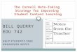 BILL QUERRY EDU 742 HELP STUDENTS TAKE ORGANIZED NOTES The Cornell Note-Taking Strategy for Improving Student Content Learning