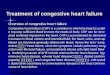 Overview of congestive heart failure Congestive heart failure (CHF) is a condition in which the heart is unable to pump sufficient blood to meet the needs