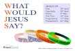 Steve Petch Sunday 26 h April 2015 What Would Jesus Say? Part 2: Jesus on Stress