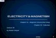 Chapter 11 – Magnetic Circuits (Part Only) Chapter 12 - Inductors Lecture 19 by Moeen Ghiyas 06/08/2015 1