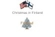 Christmas in Finland. Evangelical Lutheran celebration