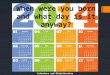 When were you born and what day is it anyway? Calendars and Globalization