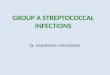 GROUP A STREPTOCOCCAL INFECTIONS Dr. KANUPRIYA CHATURVEDI