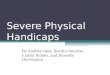 Severe Physical Handicaps By Andrea Opel, Sondra Deurloo, Caitlin Robles, and Danielle Harrington