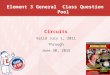 Element 3 General Class Question Pool Circuits Valid July 1, 2011 Through June 30, 2015