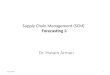Supply Chain Management (SCM) Forecasting 3 Dr. Husam Arman 4/10/20091