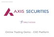 Strictly Private & Confidential Online Trading Demo – EXE Platform