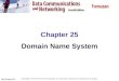 McGraw-Hill Chapter 25 Domain Name System Copyright © The McGraw-Hill Companies, Inc. Permission required for reproduction or display