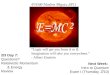 1 PH300 Modern Physics SP11 2/3 Day 7: Questions? Relativistic Momentum & Energy Review Next Week: Intro to Quantum Exam I (Thursday, 2/10) “Logic will