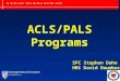 1 ACLS/PALS Programs SFC Stephen Dohn HM1 David Baumbach