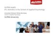 Griffith Health IPL Activities in the School of Applied Psychology Associate Professor Shirley Morrissey School of Applied Psychology Griffith University