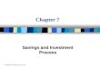 Chapter 7 Savings and Investment Process © 2000 John Wiley & Sons, Inc