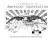 U.S History Ch. 10 American Imperialism. MI #1: Global competition caused the United States to expand Section 1: Imperialism and America became good friends