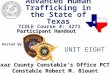 Advanced Human Trafficking in the State of Texas TCOLE Course #: 3271 Participant Handout Hosted By Bexar County Constable ’ s Office PCT#4 Constable Robert