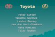 Toyota Peter Sitton Tabitha Kastner Lester Mooney Lea Ann Hart-Chambers Nate Ramirez Tyler Redden
