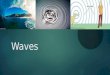 Waves. What is a wave?  Repeating disturbance that transfers energy through matter or space  Waves in water  Sound  Light  When traveling through