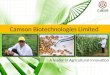 Camson Biotechnologies Limited A leader in Agricultural Innovation