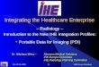 Feb. 07-10, 2005IHE Europe Workshop 1 Integrating the Healthcare Enterprise – Radiology – Introduction to the New IHE Integration Profiles: Dr. Nikolaus