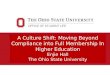 TITLE SLIDE GOES HERE Optional subhead would go here A Culture Shift: Moving Beyond Compliance into Full Membership In Higher Education Enjie Hall The