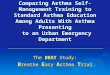 A Randomized Clinical Trial Comparing Asthma Self-Management Training to Standard Asthma Education Among Adults With Asthma Presenting to an Urban Emergency