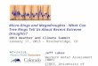Micro-Rings and Megadroughts - What Can Tree Rings Tell Us About Recent Extreme Droughts? Jeff Lukas Western Water Assessment (WWA) CIRES, University of