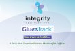 11 Your track to health!... ™ A Truly Non-Invasive Glucose Monitor for Self Use