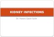 Dr. Hawre Qadir Salih KIDNEY INFECTIONS. Aetiology Haematogenous : from tonsils,skin (boils or a carbuncle) Ascending : (commonest )vesicoureteric reflux,
