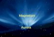 Magnetism Aurora. Where can we find a magnetic field? Around a permanent magnet Around the conductor which carry current e.g. Electromagnets All magnets