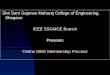 Shri Sant Gajanan Maharaj College of Engineering, Shegaon IEEE SSGMCE Branch Presents ‘Online IEEE Membership Process’