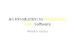 An Introduction to Productivity Suite Software Word in Action