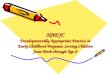 NAEYC Developmentally Appropriate Practice in Early Childhood Programs Serving Children from Birth through Age 8