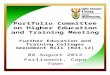 Portfolio Committee on Higher Education and Training Meeting Further Education and Training Colleges Amendment Bill [B24-12] 08 August 2012 Parliament,