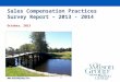 Concord, MA.  2 Page I.Overview of the Survey and Participants’ Profile 3 II.The Structure of Sales Compensation Plans 11 A.Direct