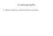 Cryptography Block Ciphers and Feistel Functions