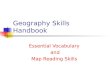 Geography Skills Handbook Essential Vocabulary and Map Reading Skills