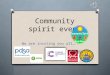 Community spirit event We are inviting you all…