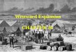 Westward Expansion CHAPTER 26 As Americans move westward—tribes are also pushed west, which pushes other tribes into inter-tribal warfare or they have