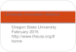 Oregon State University February 2015  University Innovation Alliance