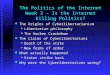The Politics of the Internet Week 3 – Is the Internet Killing Politics? The Origins of Cyberlibertarianism The Origins of Cyberlibertarianism  Libertarian