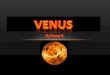 Table of Contents 1. Title 2. Table of Contents 3. What do scientists think the surface of Venus is like? & What is the atmosphere like on your planet?