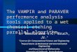 1 The VAMPIR and PARAVER performance analysis tools applied to a wet chemical etching parallel algorithm S. Boeriu 1 and J.C. Bruch, Jr. 2 1 Center for