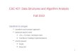1 CSC 427: Data Structures and Algorithm Analysis Fall 2010 transform & conquer  transform-and-conquer approach  balanced search trees o AVL, 2-3 trees,